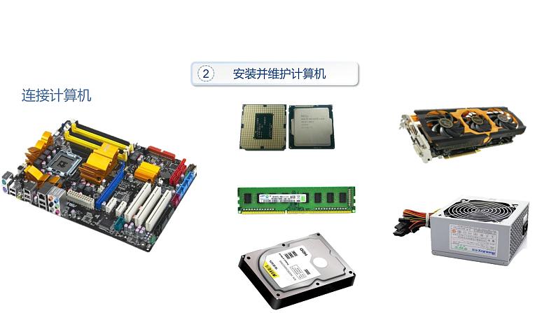 第三单元 活动二 安装并维护计算机 课件（PPT）+教案+4视频【沪科版（湖南）（2019）】信息技术七年级上册06