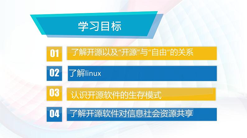 人教2021版（内蒙）1.6 《开源软件》课件+教案+习题02