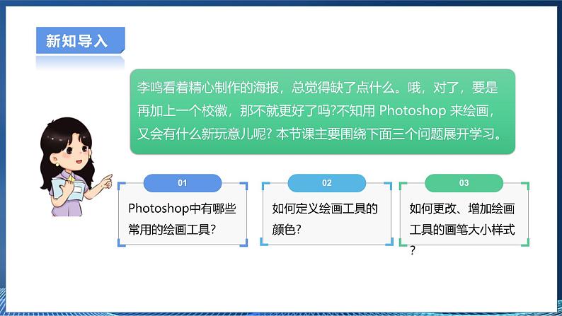 【粤高教A版】八上信息技术  1.5《别具一格的手绘效果》课件+教案03