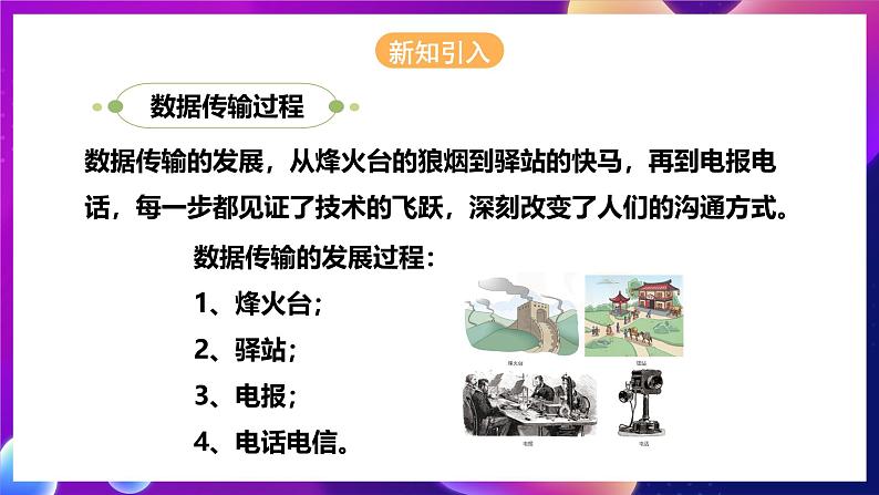 【苏教版信息科技】七年级上册第4单元第2课《数据的传输过程》课件+教案+课后练习+素材08