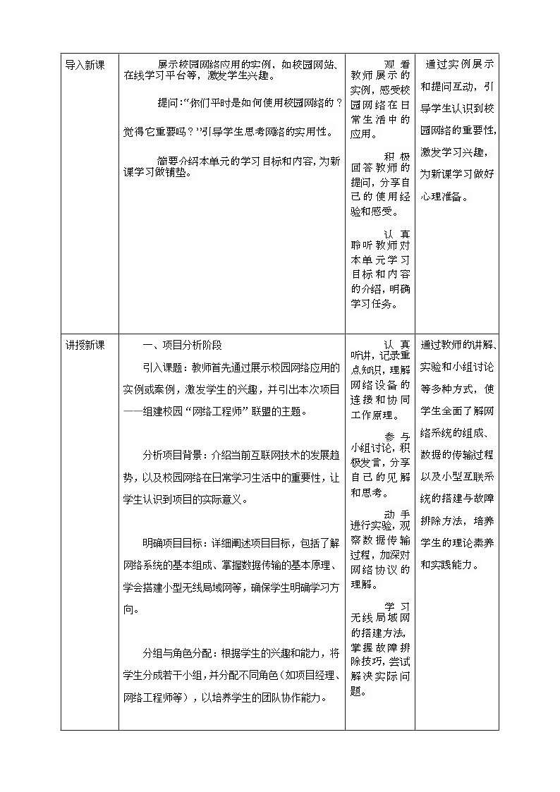 第四单元 互联网中数据传输——组建校园“网络工程师”联盟 教案3 七上信息科技苏科版（2023）第2页