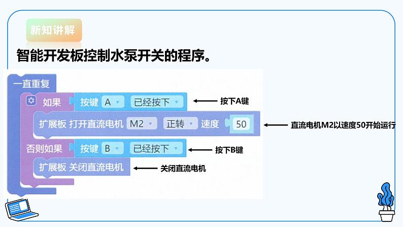 【电子工业版】信息技术八下 1.3 班级智能养花控制系统 课件第8页