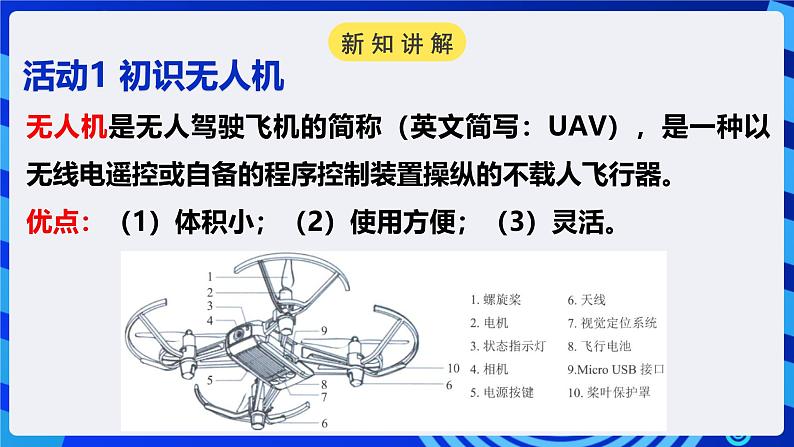 电子工业版信息技术八下《跨学科主题学习——无人机互联表演》课件第4页