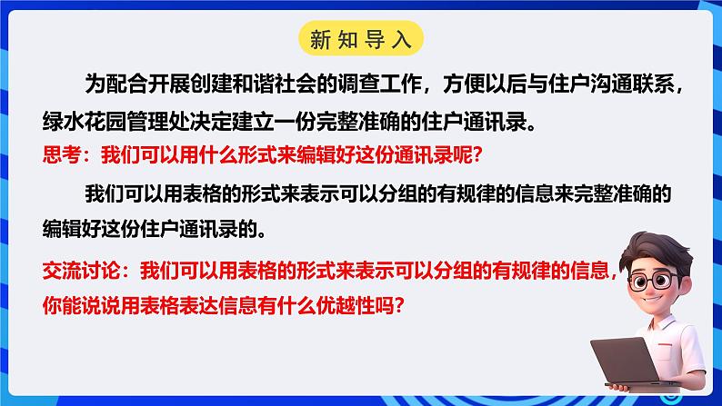 粤高教版信息技术七下 1.1《建立住户通讯录》课件第2页