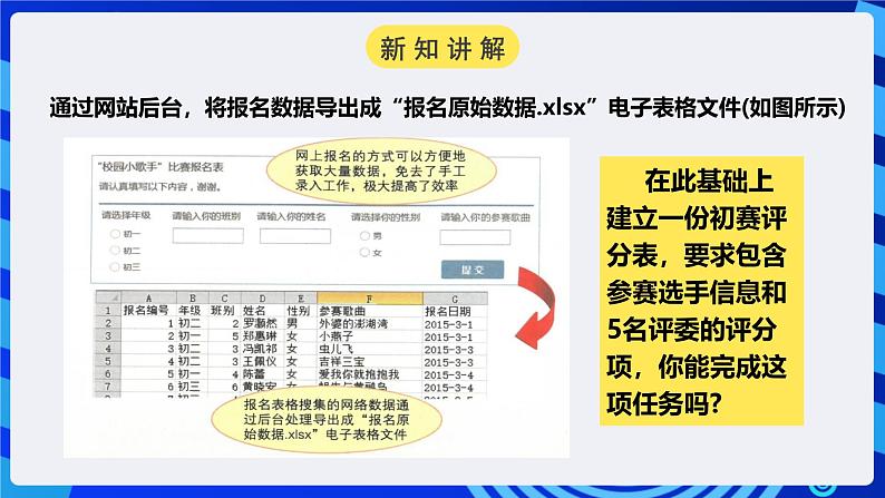 粤高教A版信息技术七下 1.2《表格设计与制作》课件第3页