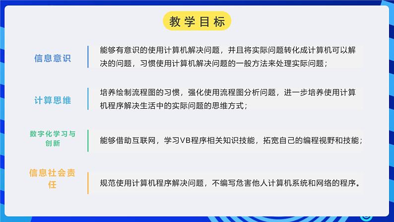 粤高教A版信息技术八下 3.5《应用计算机程序解决问题》课件第2页