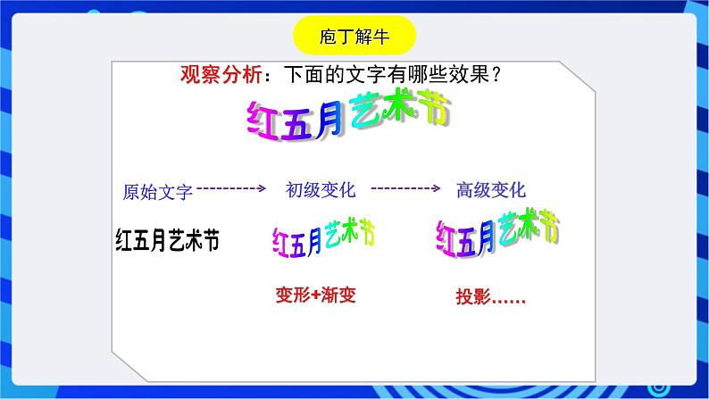 浙教版信息技术七下 第九课 《多变的文字》课件第7页