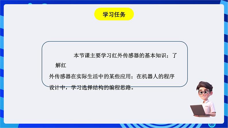 浙教版信息技术九下  第十四课 《机器人巡逻》课件第2页