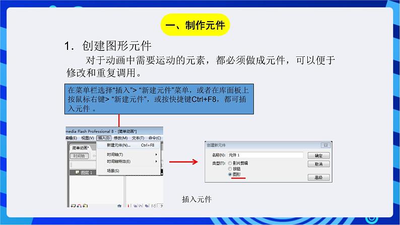 浙教版信息技术八下  第六课 《制作逐帧动画作品》课件第2页