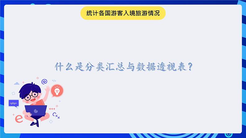 冀教版信息技术七年级全一册 第15课《分类汇总与数据透视表》课件第2页