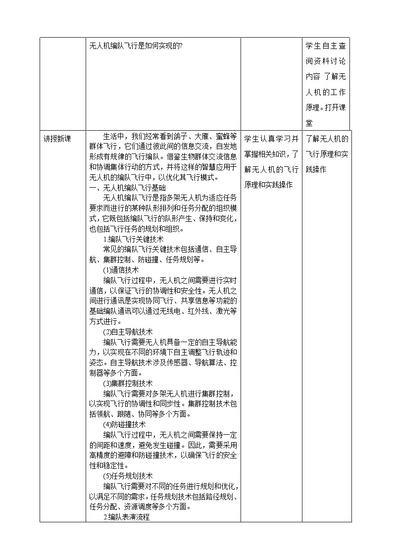 [新课标】浙教版（2023）信息技术九上16《无人机创意飞行》教案第2页