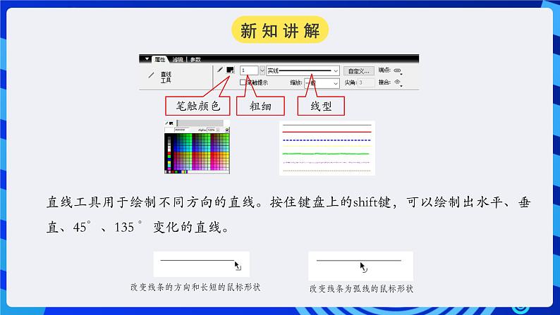 浙教版（广西、宁波）信息技术八下 第4课《灵活的线条——铅笔工具的使用》课件第4页
