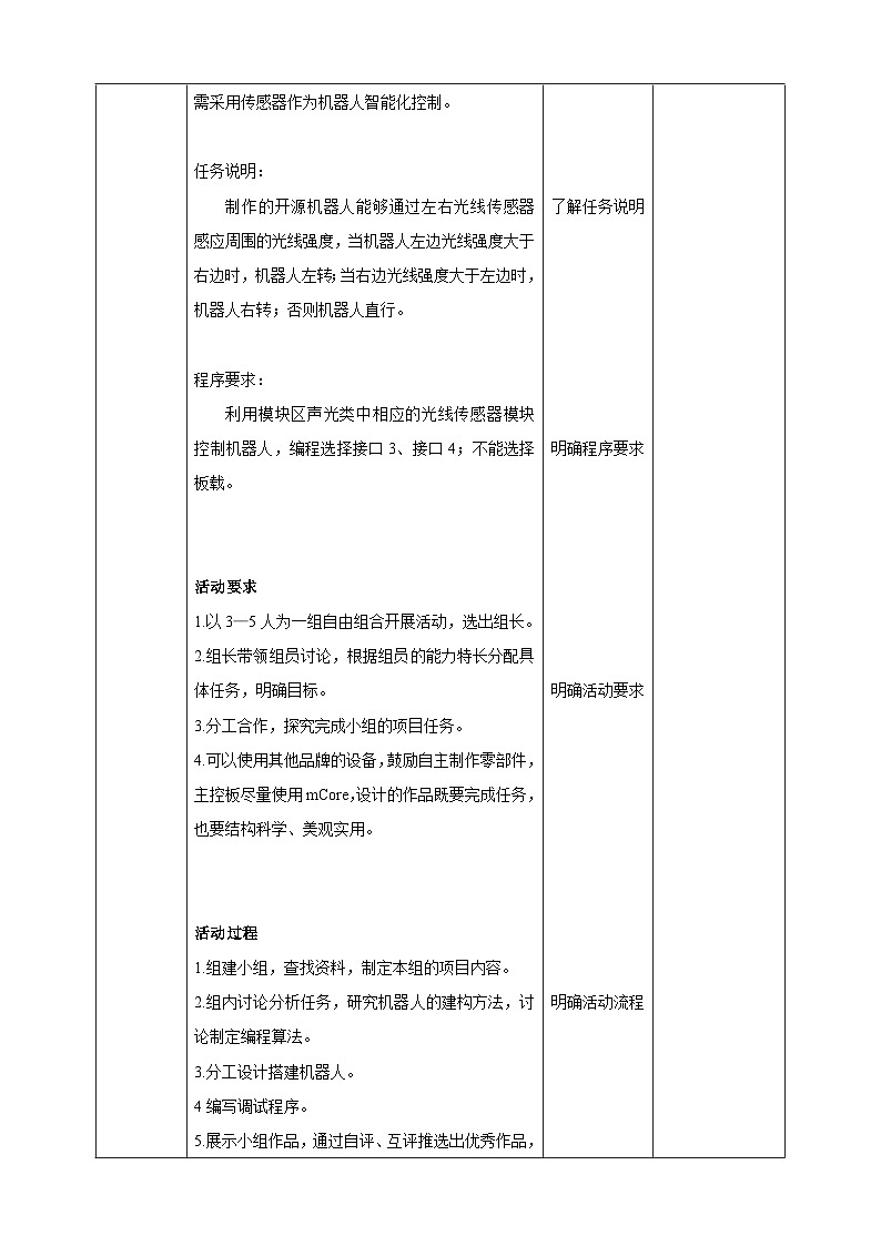 甘教版信息技术八年级下册1.6《向着光明前行》教案第2页