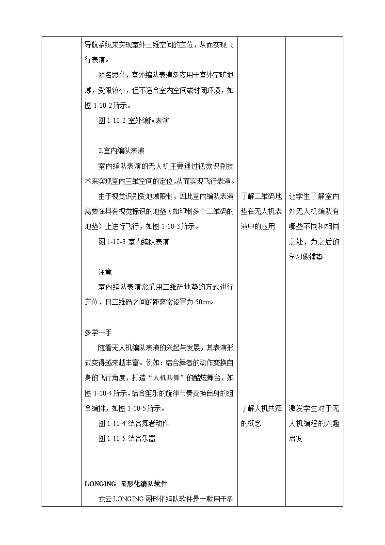 甘教版信息技术八年级下册1.10《无人机编队表演》教案第2页