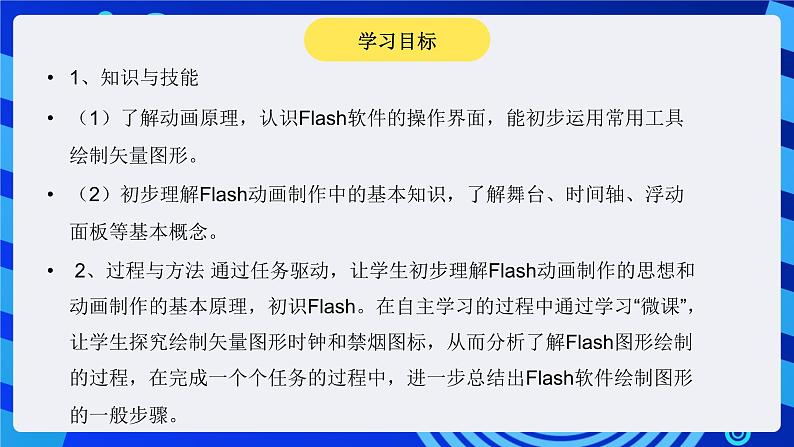 华中师大版八年级下册信息技术 2.3轻松涂鸦--Flash基本绘图工具的应用教学课件共17张PPT第2页