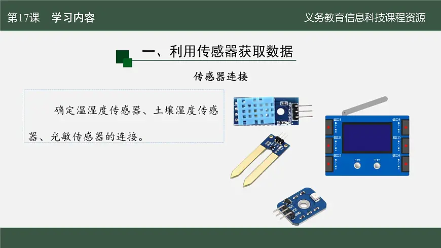 第17课 物联数据需采集　课件 2024—2025学年人教版（2024）初中信息科技八年级全一册第5页