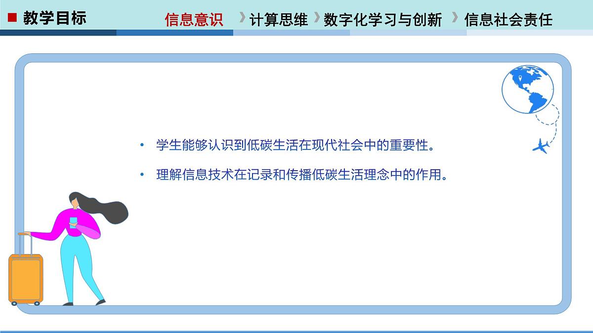  河北大学出版社信息科技七年级 项目3 记录我们的低碳生活》教学和说课课件第8页