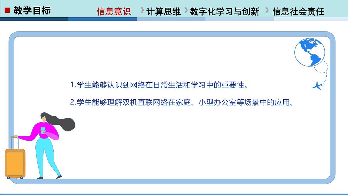  河北大学出版社信息科技七年级 第12课《组建双机直联网络》教学和说课课件第8页