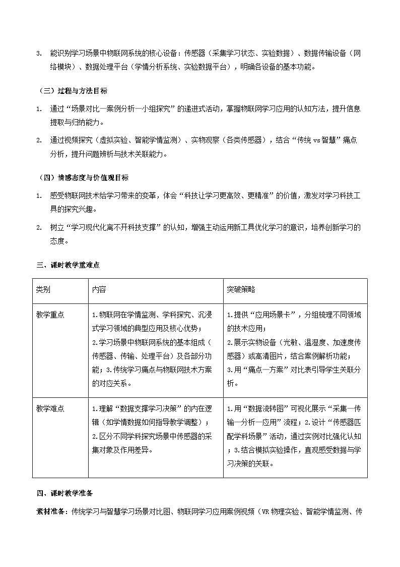 人教版（2024）八年级全一册信息科技第25课《学习探究新工具》教案第2页