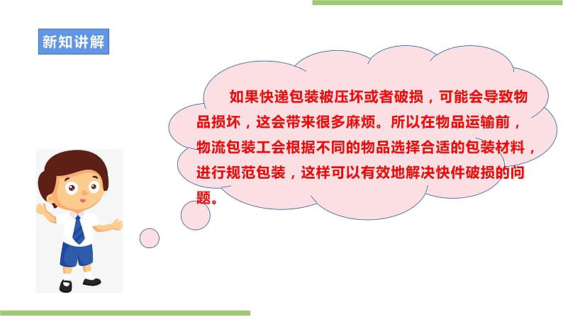 浙教版劳动八年级上册项目四任务二《辛勤的物流包装工》课件第7页