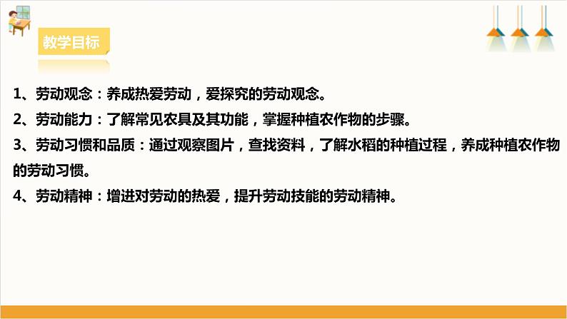 【核心素养浙教版】八下劳技 项目二任务一《家乡农作物种植》课件+教案02