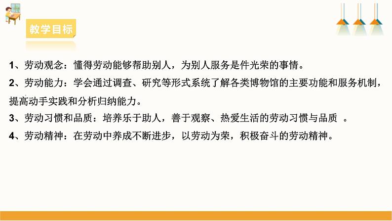 浙教版劳动七下项目四任务一《博物馆内服务多》课件第2页