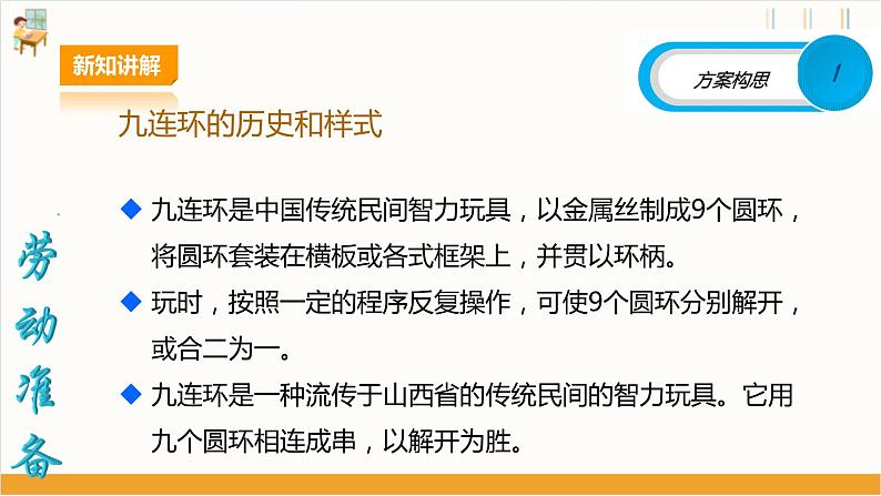 【核心素养目标】人教版八上劳技  项目六 《弯制九连环》课件＋教案+素材04