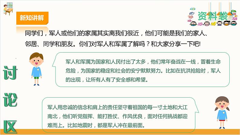 【广州版】九下劳技  主题二 拥军优属心连心（第一课时）课件＋教案+素材08