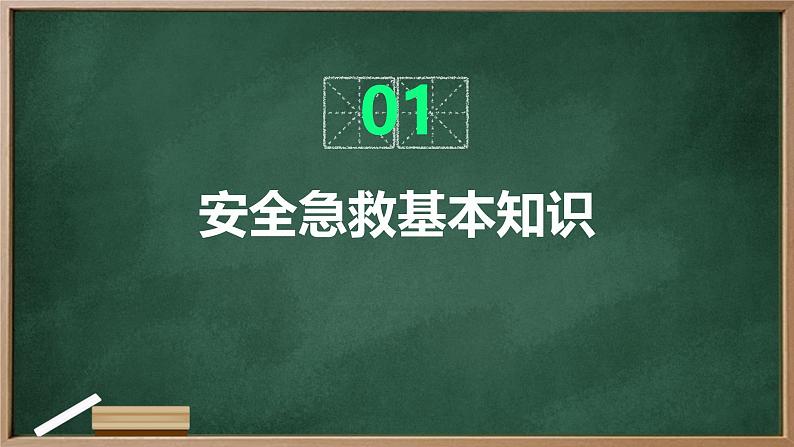 广州版八年级下册劳动技术 主题二：安全急救广宣传（课件）第3页