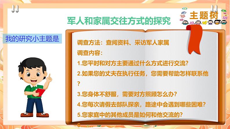 【广州版】初中综合实践活动《劳动》九年级下册 主题二 拥军优属心连心（第一课时） 课件第7页