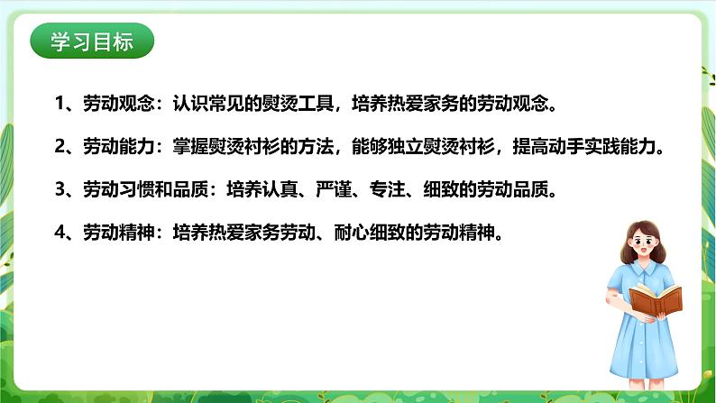 人教版劳技八下 项目一《熨烫衬衫》课件第2页