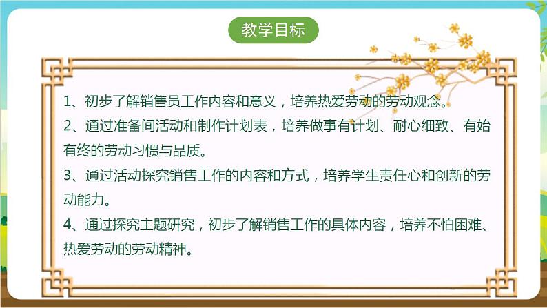 广州版七年级劳技下册 主题四《我是金牌销售王》（第一课时）课件第3页