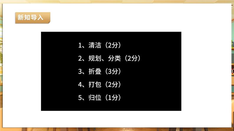 【湘民版劳动实践】八年级下册任务三项目3《学会整理行李》第4页