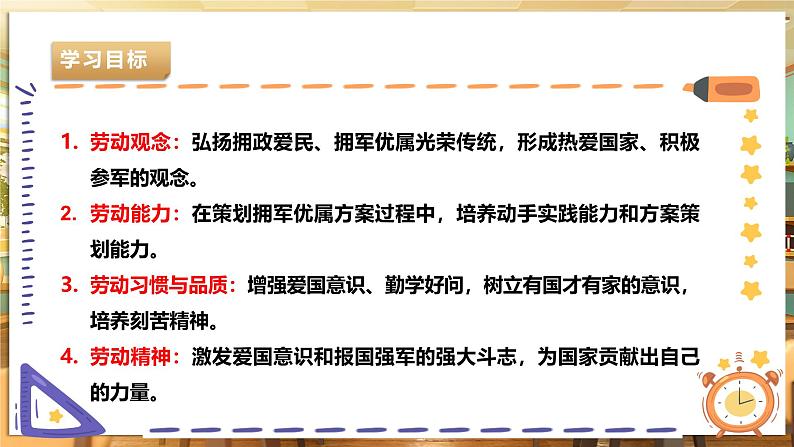 【湘民版劳动实践】九年级下任务五第一课策划拥军优属方案第3页