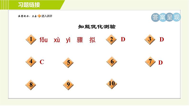 部编版七年级上册语文习题课件 第2单元 8. 《世说新语》二则0第2页