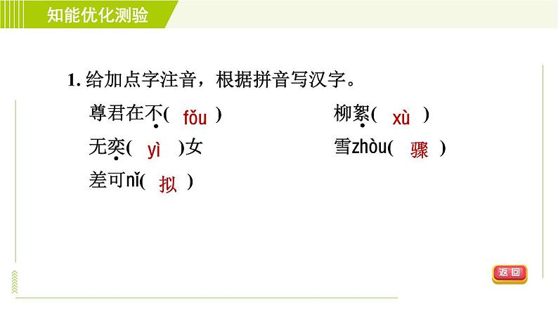 部编版七年级上册语文习题课件 第2单元 8. 《世说新语》二则0第5页