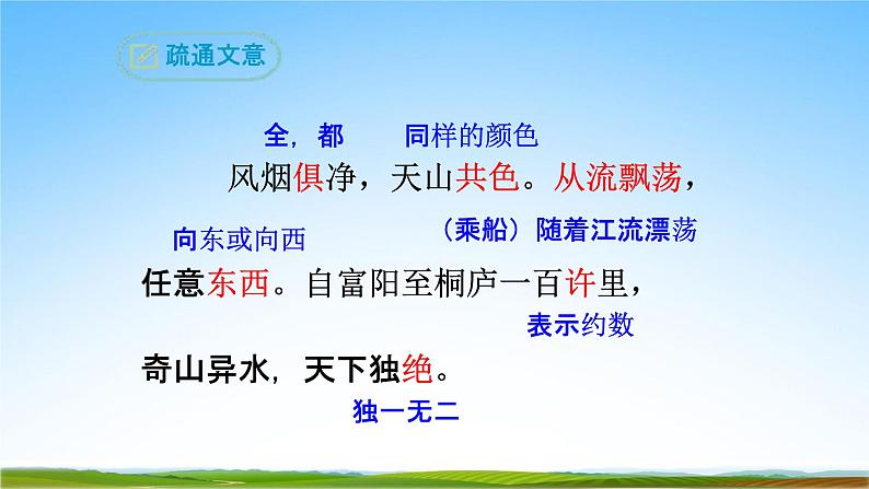 部编人教版八年级语文上册12《与朱元思书》教学课件PPT初二公开课08