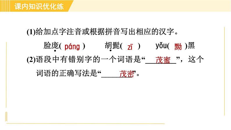 部编版八年级上册语文习题课件 第2单元 8. 列夫•托尔斯泰06