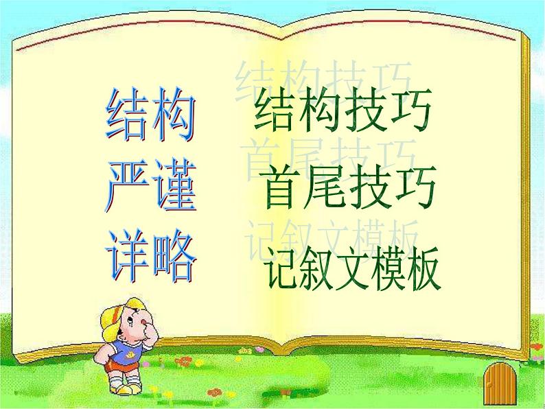 中考语文专题复习之篇章（写作1）（154张）课件07