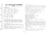 湖南省岳阳市岳阳县八校2021届九年级上学期第三次联考语文试题