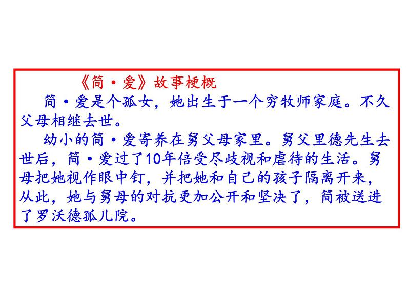九年级语文下册第六单元《简爱》课件—2020-2021学年九年级语文下册（部编版）(共59张PPT)05