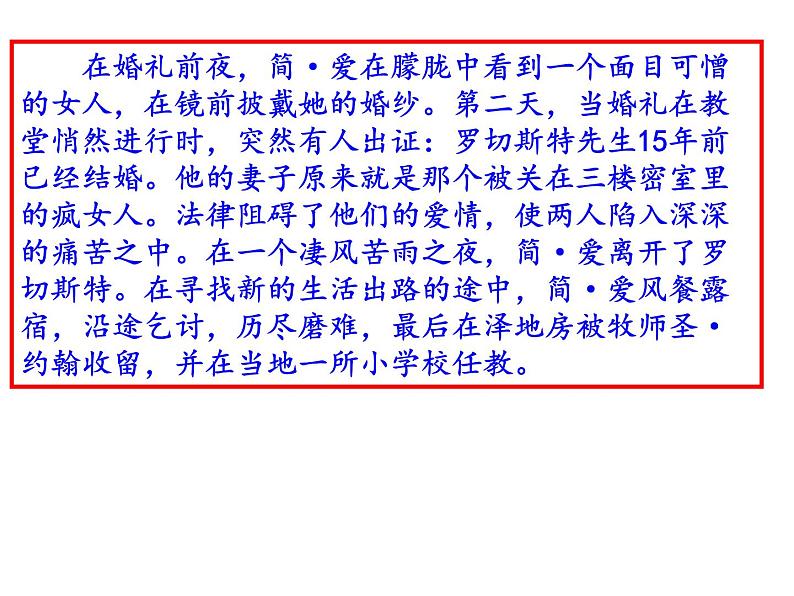 九年级语文下册第六单元《简爱》课件—2020-2021学年九年级语文下册（部编版）(共59张PPT)08
