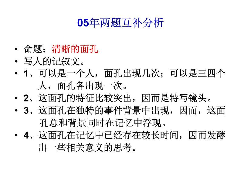 中考命题作文写作指导课件PPT07