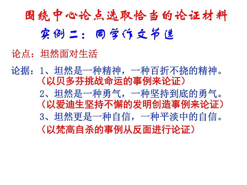 议论文写作指导-课件07