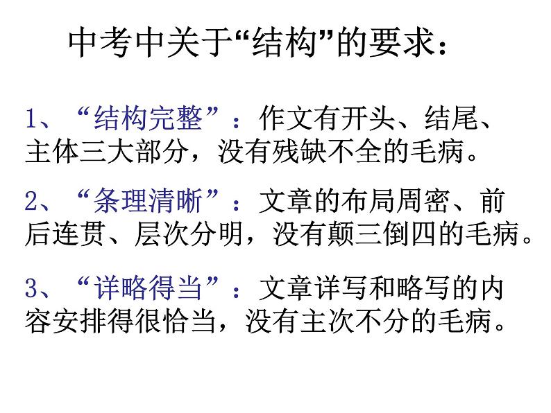 中考作文结构篇——详略(1)课件PPT08