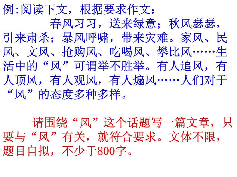 怎样写好话题作文-初中生作文指导课件系列第6页