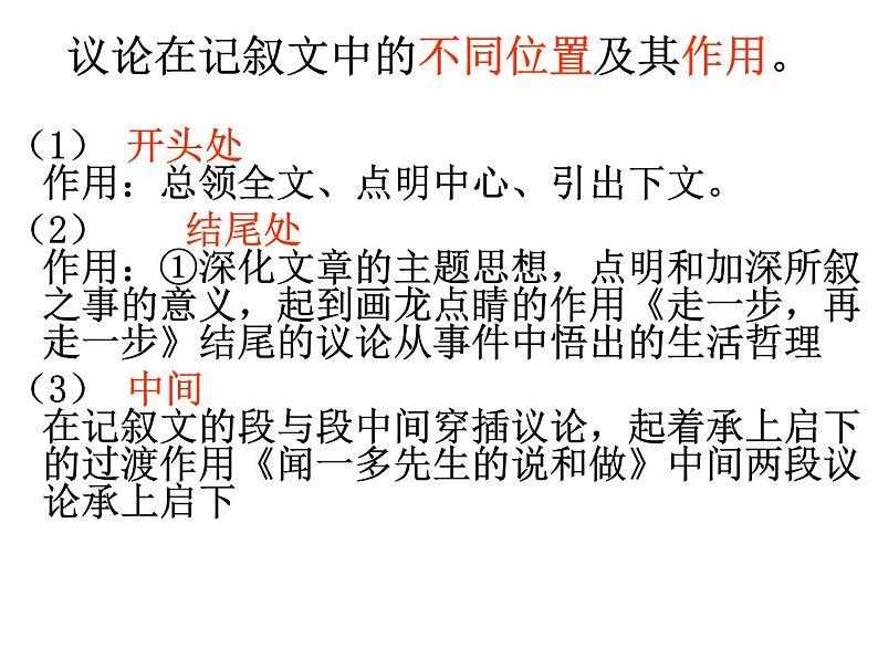 记叙中的议论和抒情课件PPT05