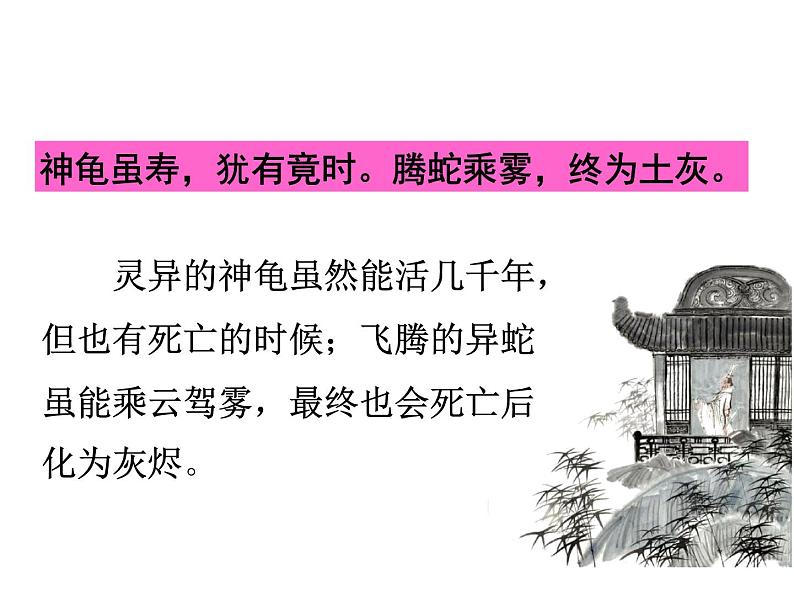 课外古诗词1·龟虽寿课件PPT第7页