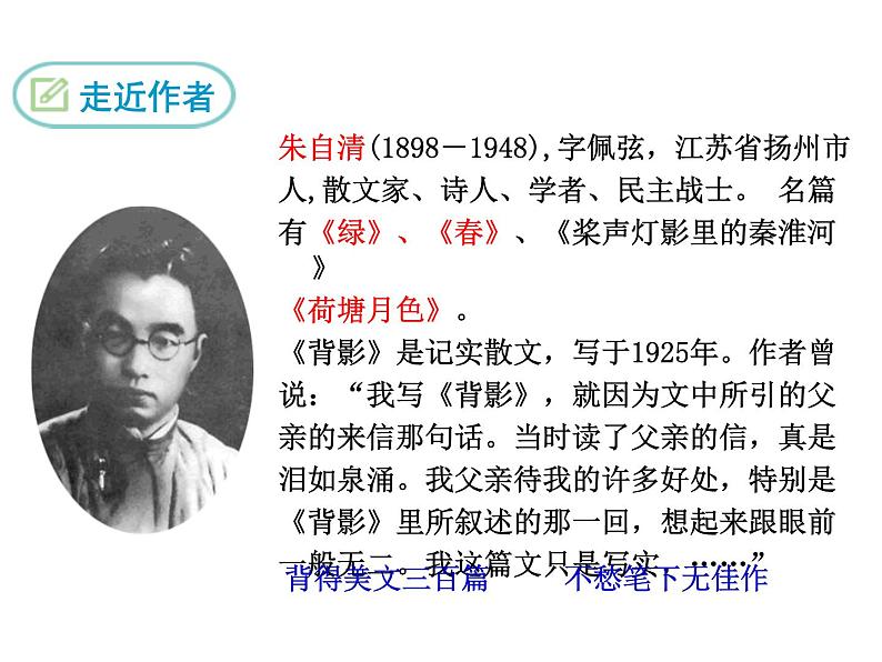 13 背影课件PPT05