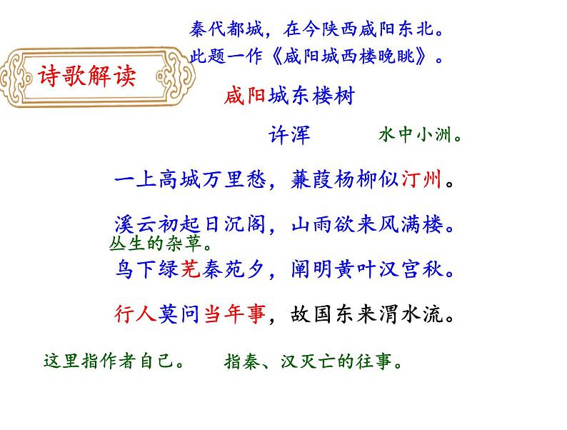 部编版九年级语文上册第六单元《课外古诗词诵读》课件(共77张PPT)第8页